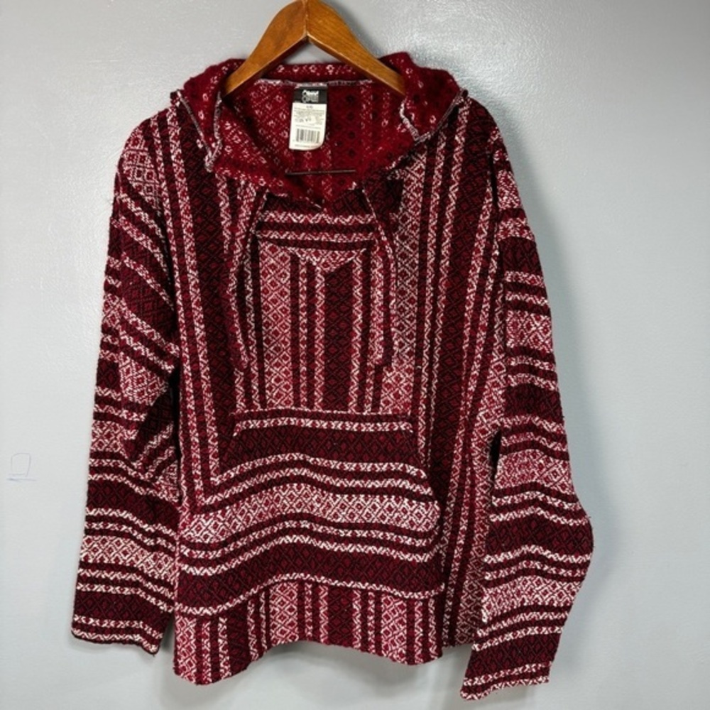 Oland Unisex Baja Outdoors Sweater Hoodie sz L